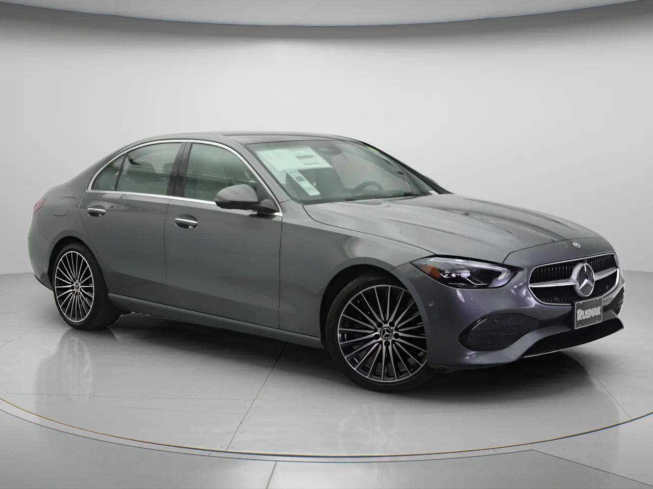 New 2026 Selenite Grey Metallic Mercedes-Benz C 300 image 13