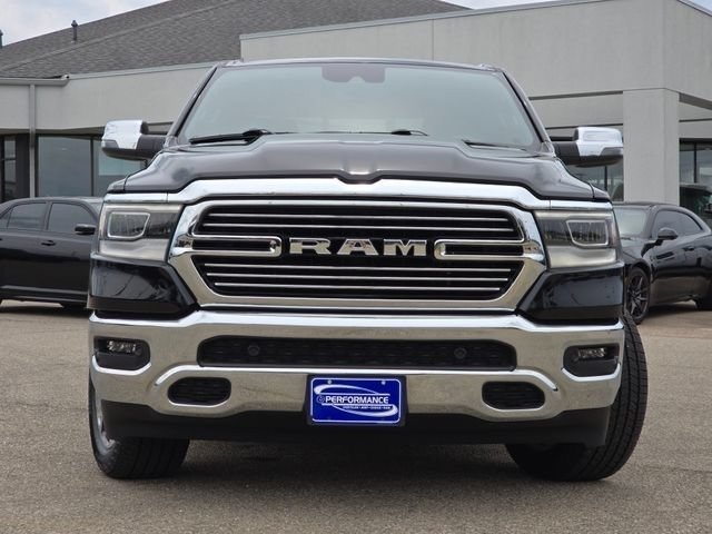 Used 2023 Diamond Black Crystal Pearlcoat Ram Laramie image 3