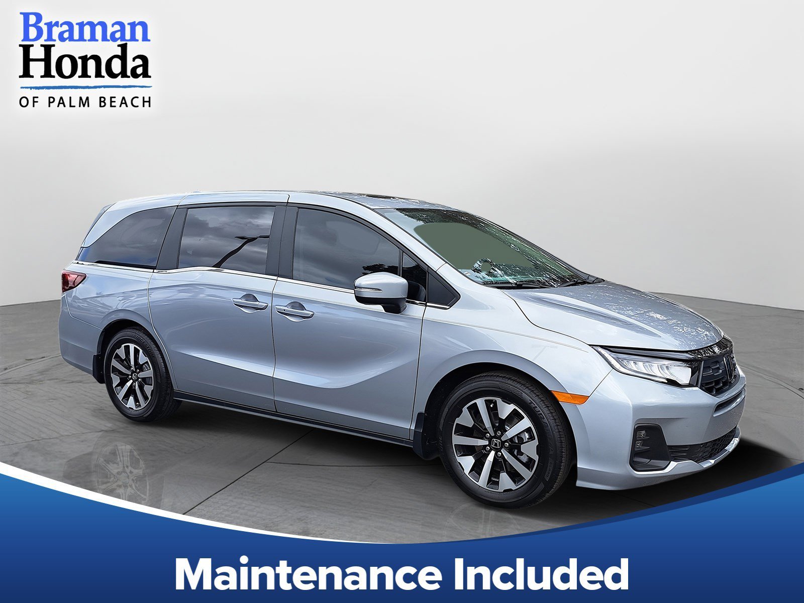 New 2026 Solar Silver Metallic Honda EX-L image 1