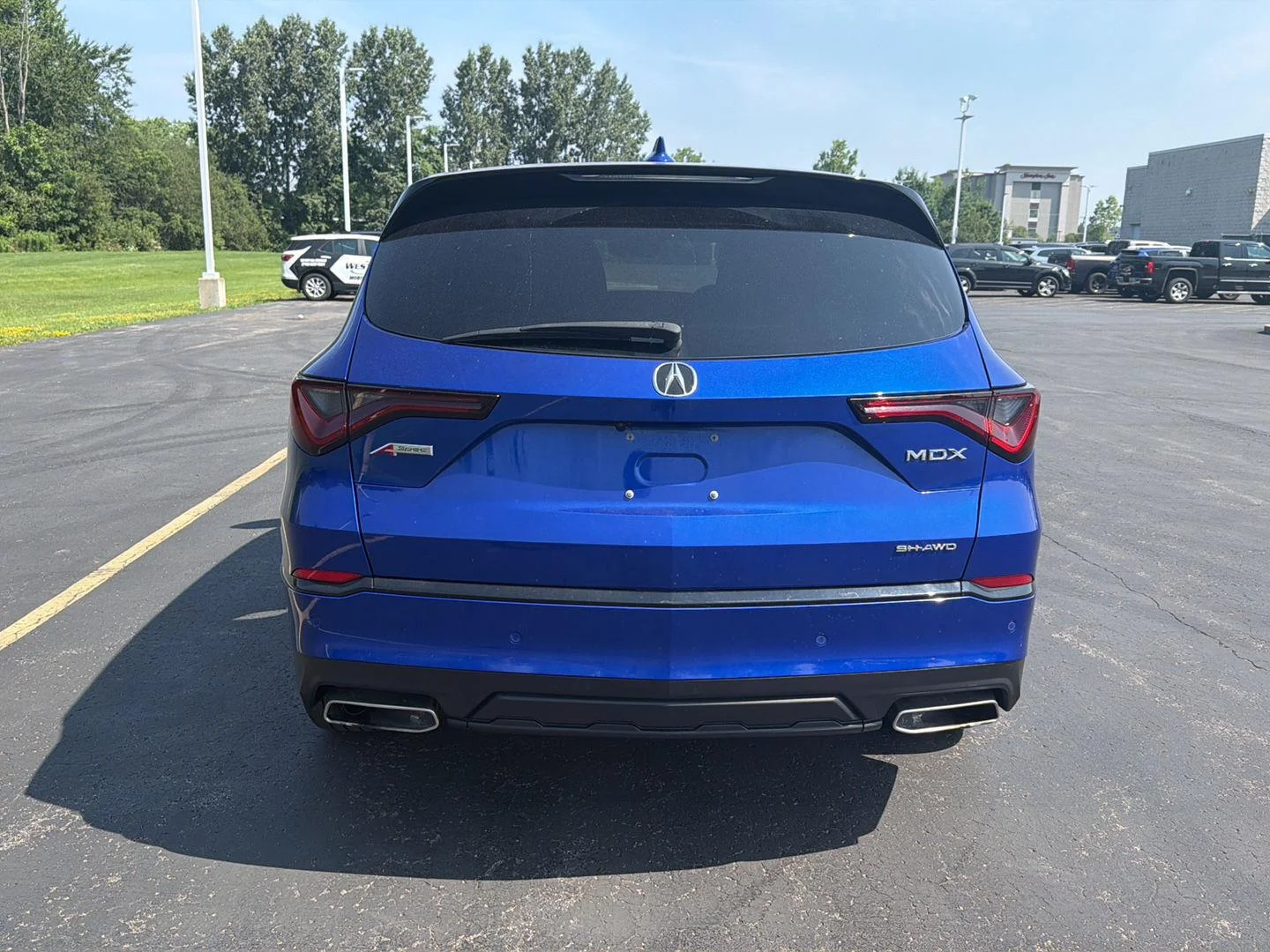 Used 2023 Apex Blue Pearl Acura SH-AWD w/A-SPEC image 6