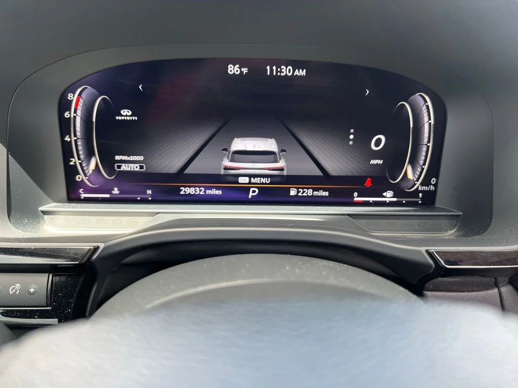 Used 2023 Blue INFINITI Sensory image 7
