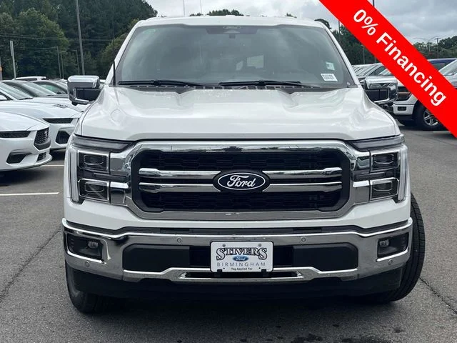 New 2026 Star White Metallic Tri-Coat Ford Lariat image 7