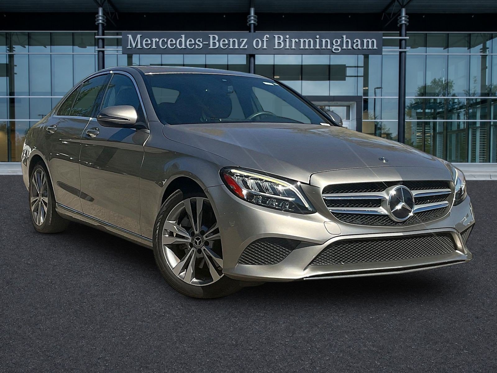 Used 2019 Mojave Silver Metallic Mercedes-Benz C 300 image 1