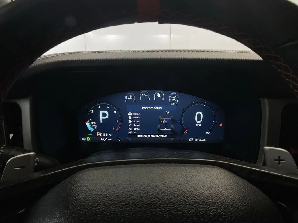 Used 2024 Velocity Blue Metallic Ford Raptor image 27