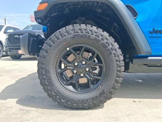 New 2026 Hydro Blue Pearl-Coat Exterior Paint Jeep Willys image 9