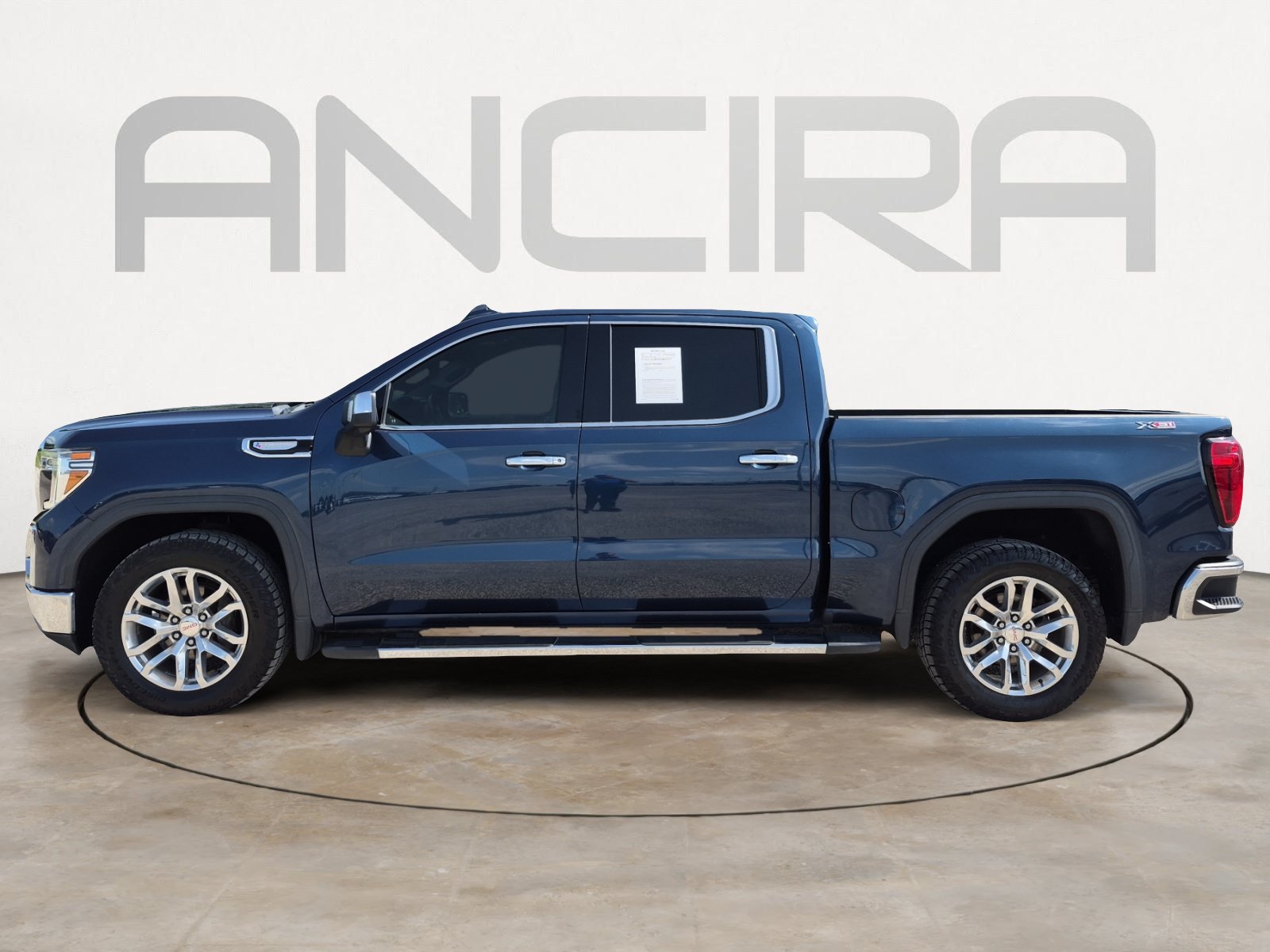 Used 2022 PACIFIC BLUE METALLIC GMC SLT image 7