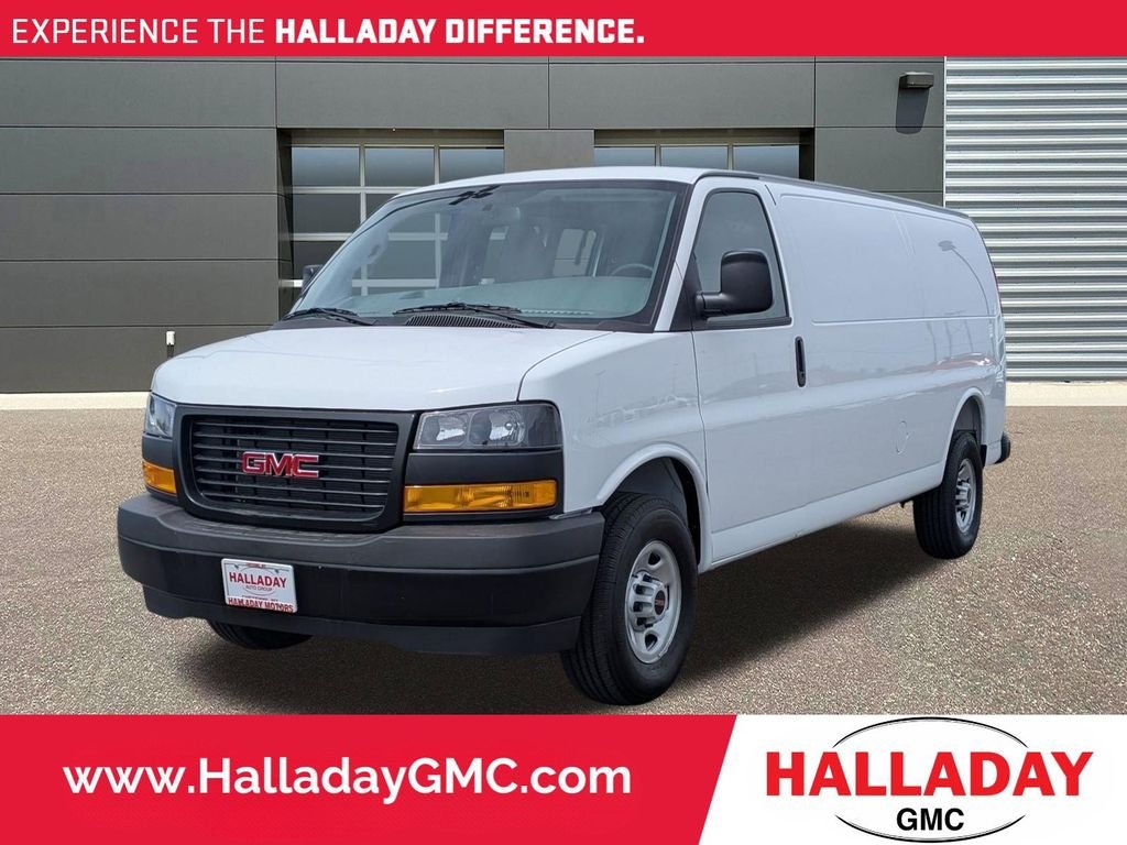 New 2026 Summit White GMC Work Van image 1