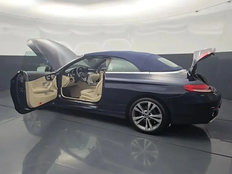 Used 2019 Blue Mercedes-Benz C 300 4MATIC® Cabriolet 2D image 32