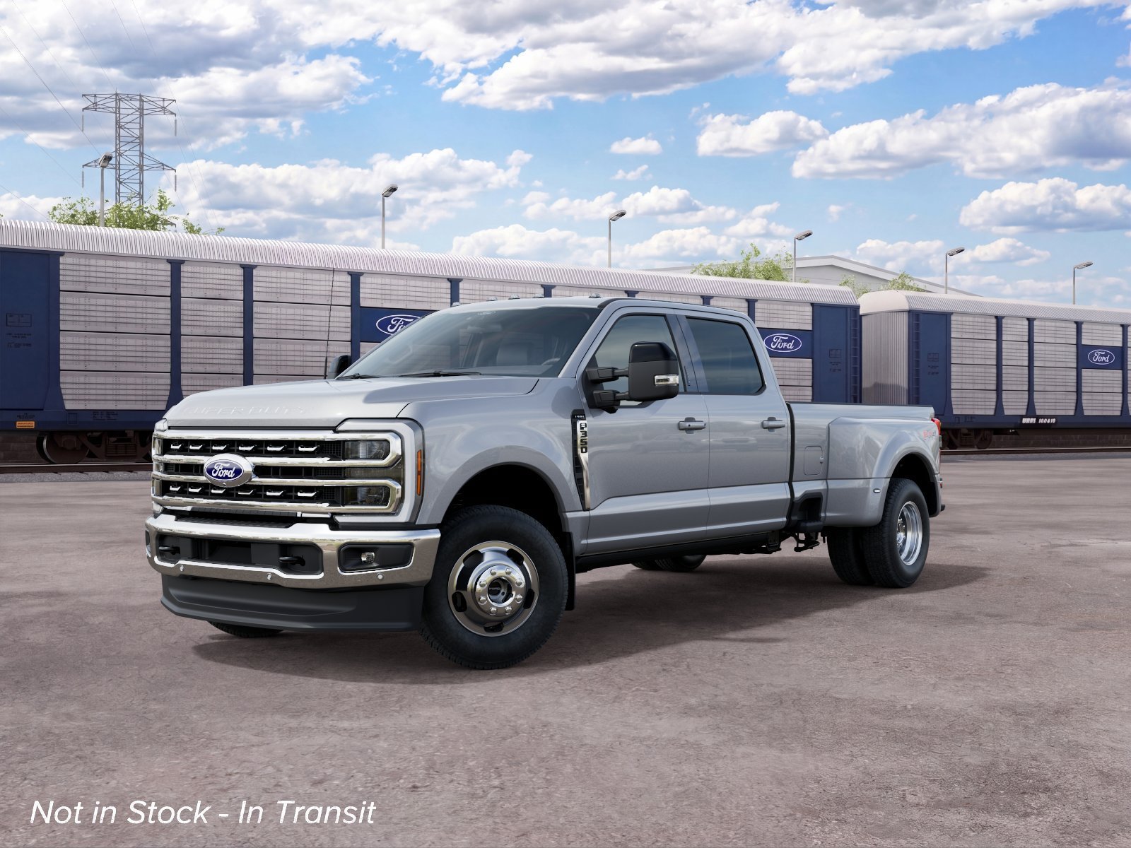 New 2027 Iconic Silver Metallic Ford Lariat image 3