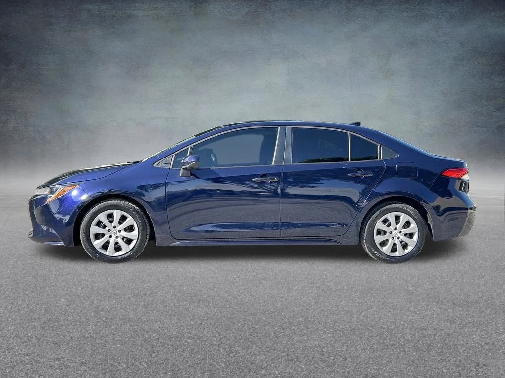 Used 2024 Blue Toyota LE image 8