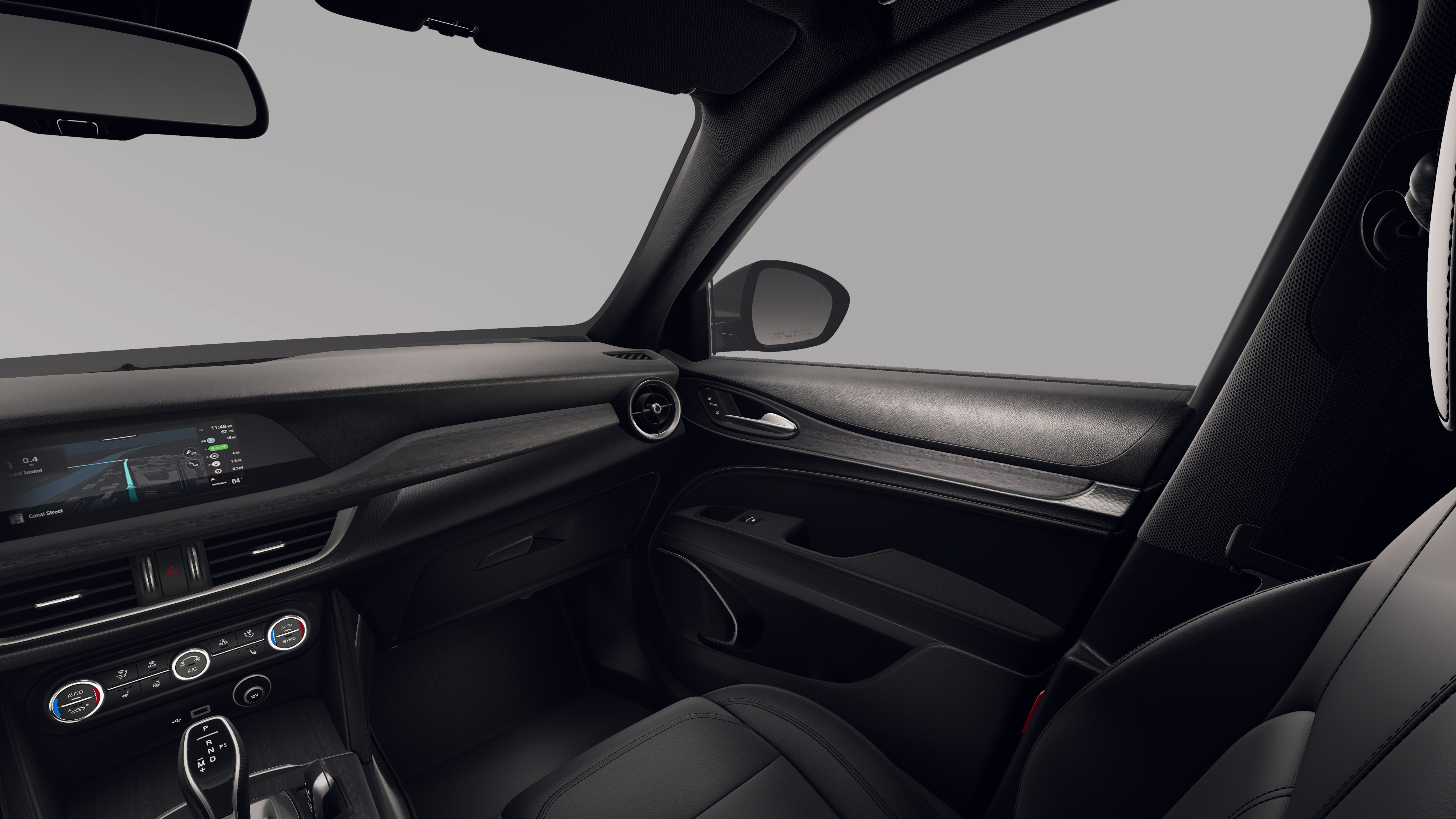 New 2026 Vulcano Black Metallic Exterior Paint Alfa Romeo Base image 19
