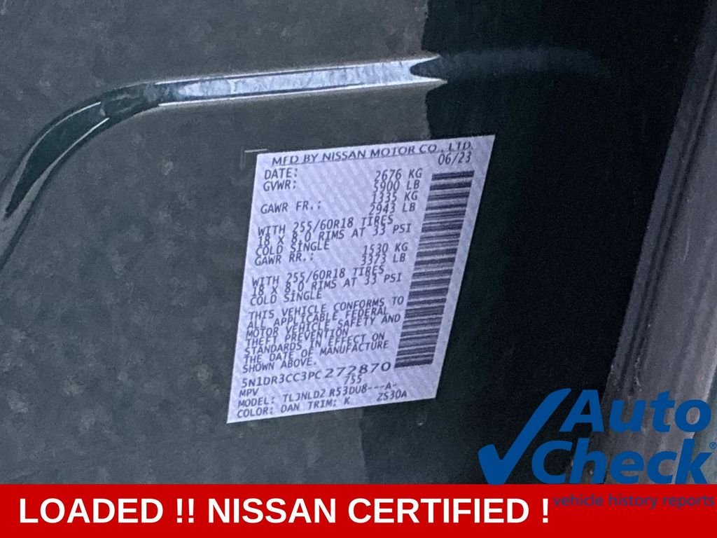 Used 2023 Black Nissan SL image 24