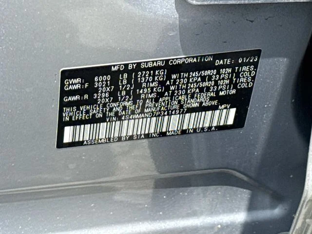Used 2023 Silver Subaru Limited image 31