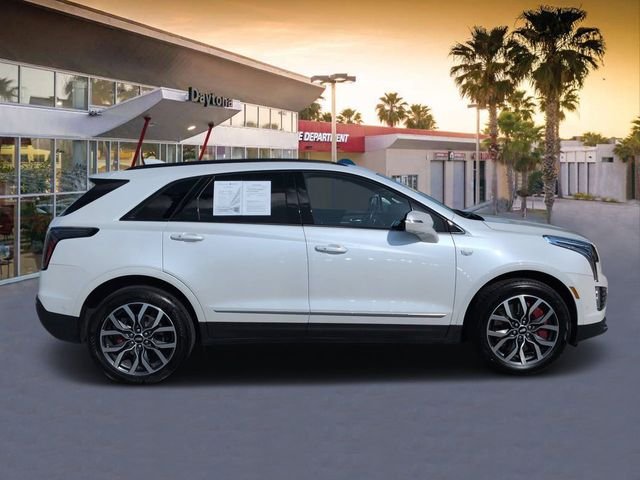 Used 2022 White Cadillac Sport image 2