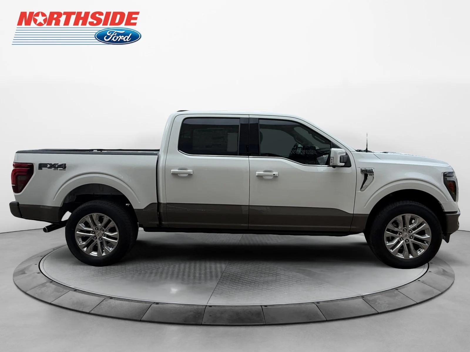 New 2026 Star White Metallic Tri-Coat Ford King Ranch image 8