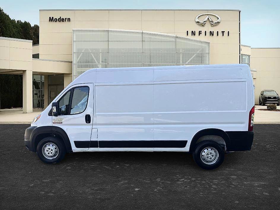 Used 2021 Bright White Clearcoat Ram High Roof image 7