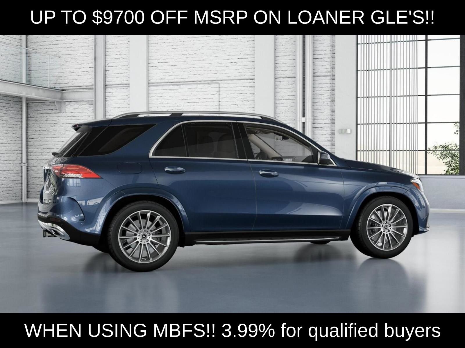 Certified Used 2026 Blue Mercedes-Benz GLE 450 image 20