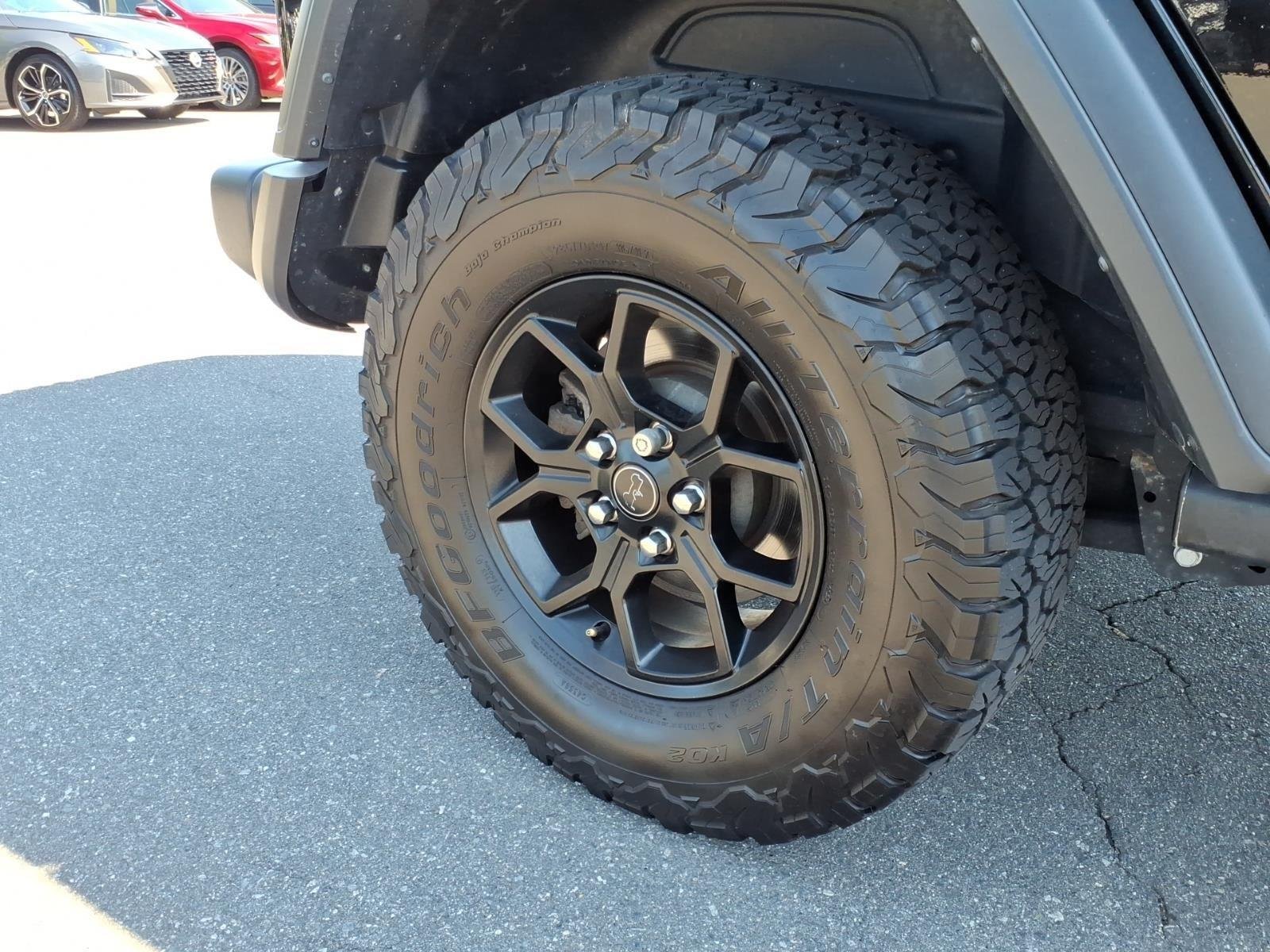 Used 2024 Black Clearcoat Jeep Willys image 12