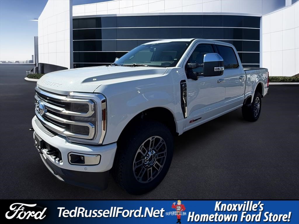 New 2027 Star White Metallic Tri-Coat Ford F-250® Platinum® image 1