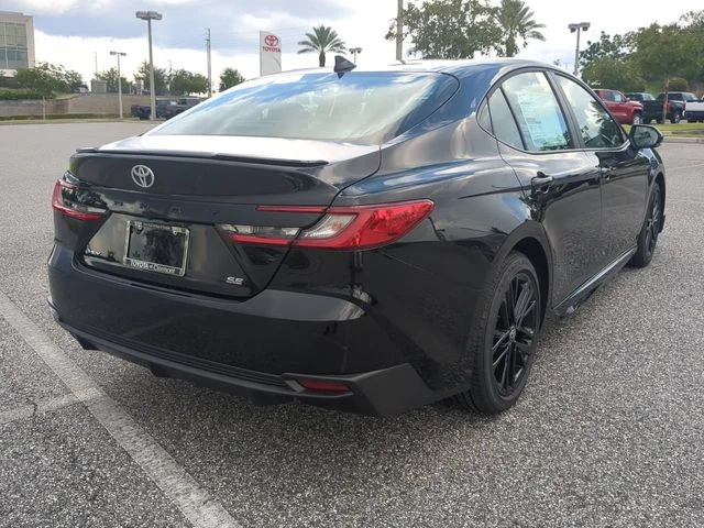 New 2026 Midnight Black Metallic Toyota SE image 4