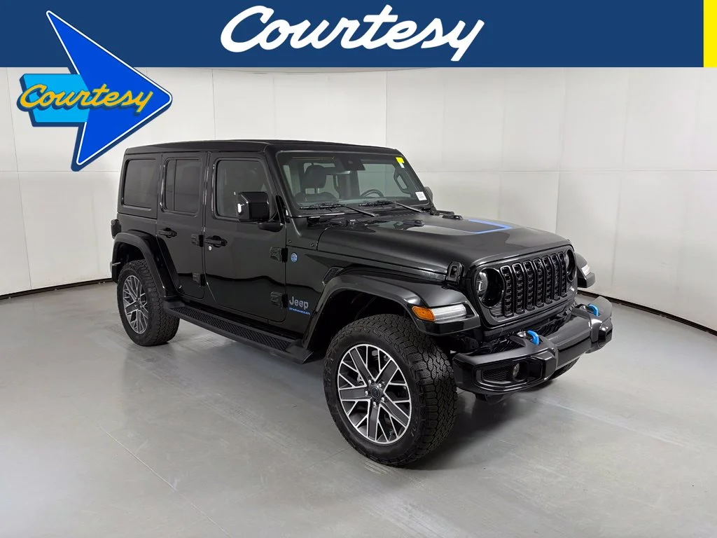 Used 2024 Black Jeep High Altitude 4xe image 1