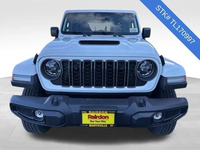 New 2026 Bright White Clear-Coat Exterior Paint Jeep Sport S image 2
