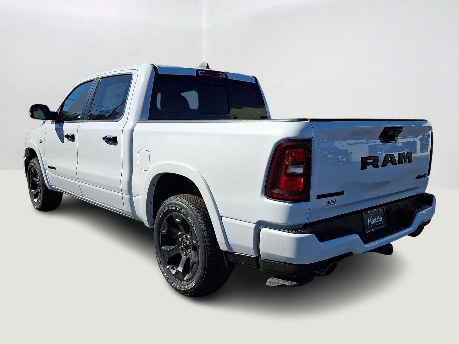 New 2026 Bright White Clear-Coat Exterior Paint RAM Big Horn image 5