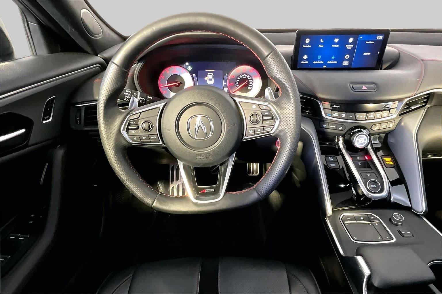 Certified Used 2023 Majestic Black Pearl Acura With A-Spec Package image 6