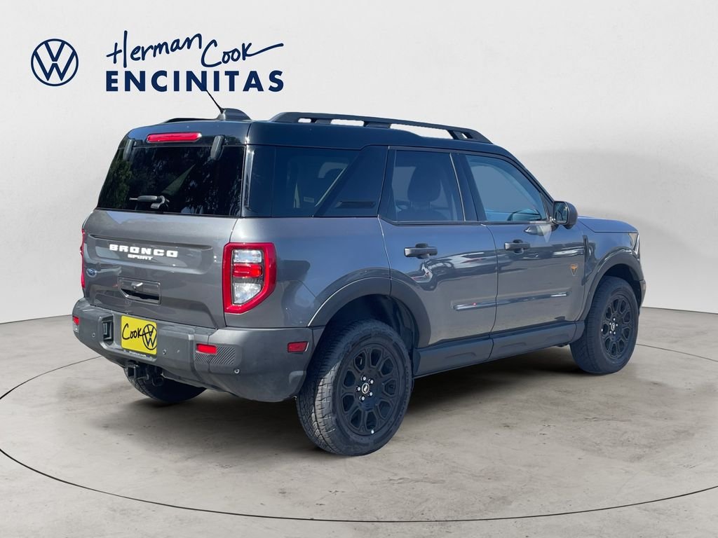 Used 2025 Gray Metallic Ford Badlands image 5