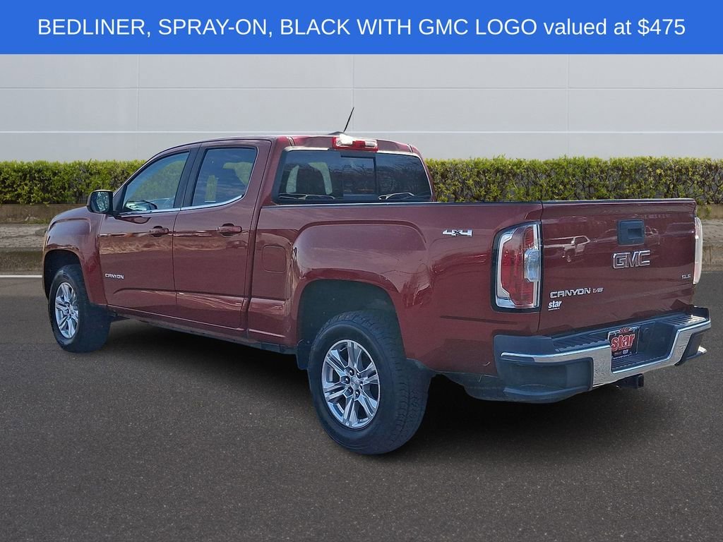 Used 2019 RED QUARTZ TINTCOAT GMC 4WD SLE image 4