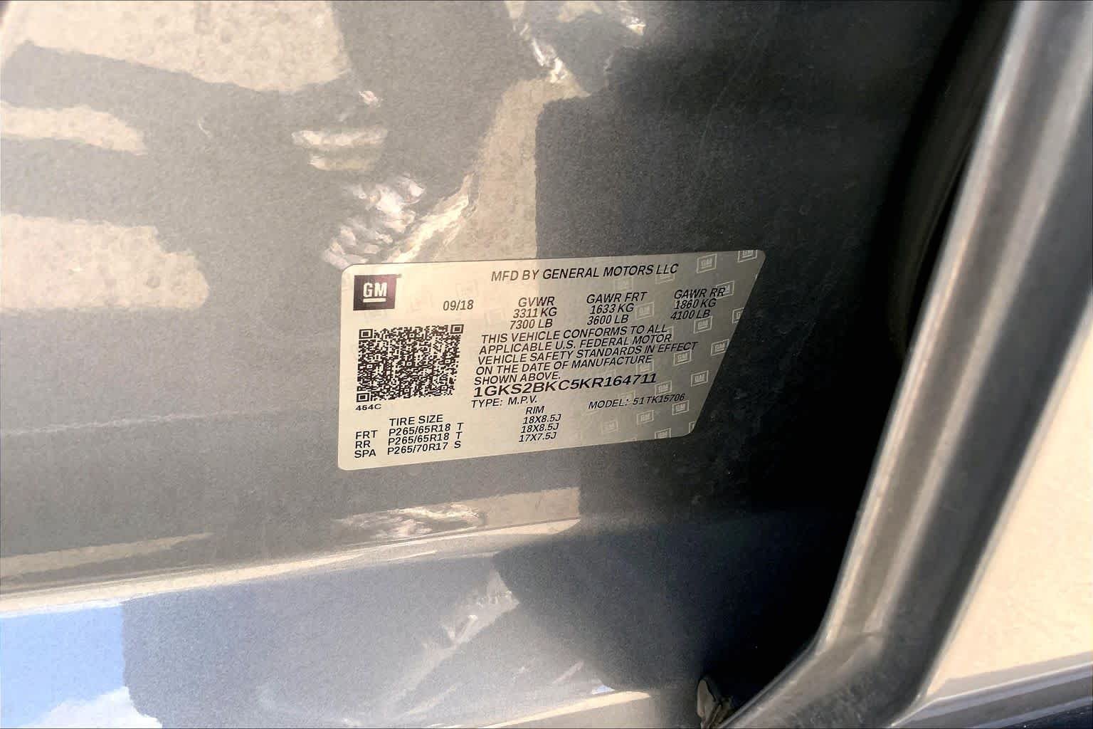 Used 2019 Satin Steel Metallic GMC SLT image 37