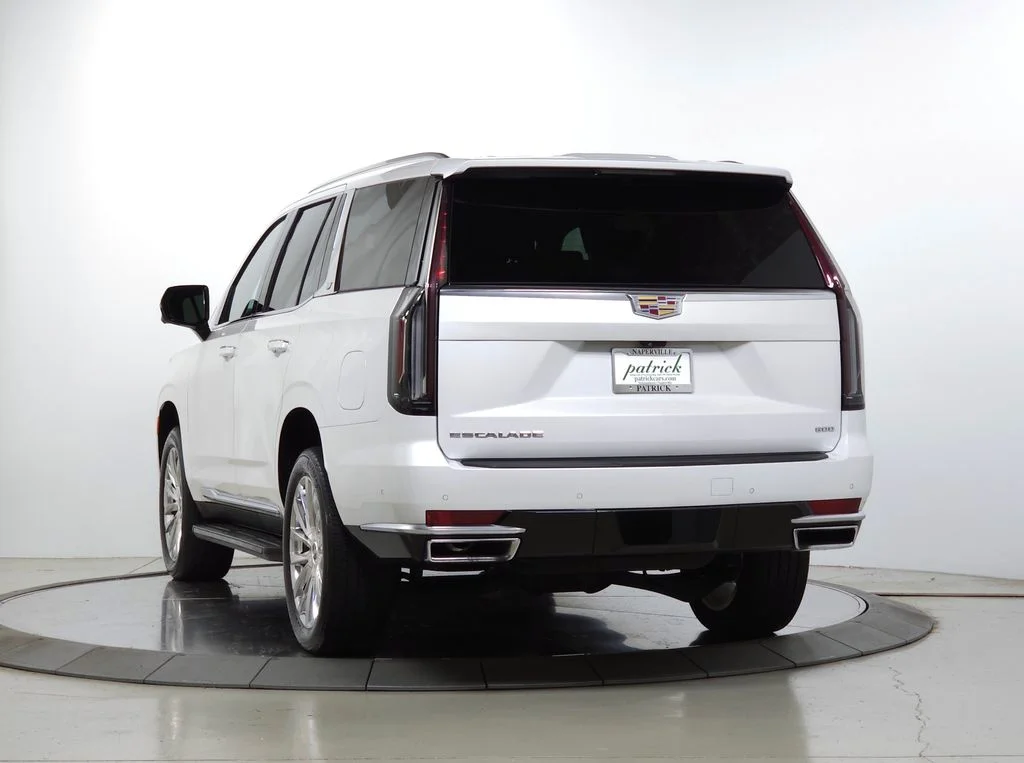 Used 2024 White Cadillac Premium Luxury image 3