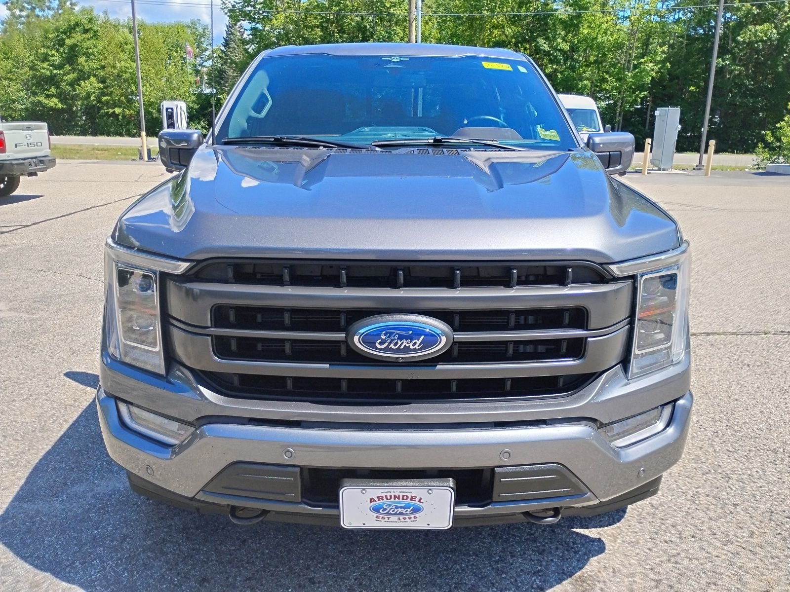 Used 2023 Gray Ford Lariat image 2