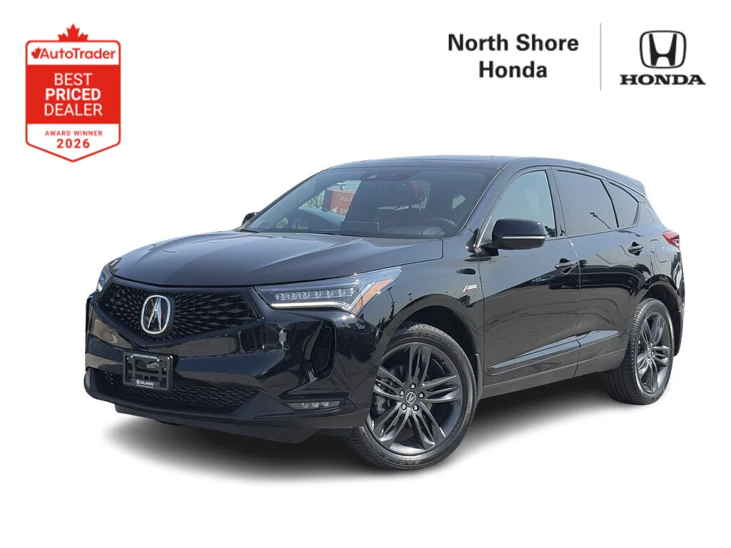 Used 2022 Majestic Black Pearl Acura SH-AWD A-Spec at Certified Pre-Owned   Clean Title image 1