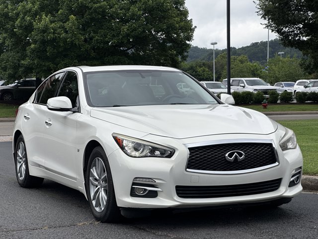 Used 2015 Moonlight White INFINITI AWD/Heated Steering Wheel/Rear Camera image 2
