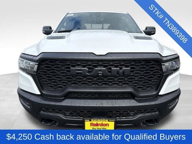 New 2026 Bright White Clear-Coat Exterior Paint RAM Rebel image 2