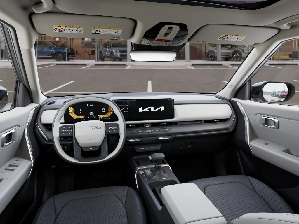 New 2027 Ivory Silver Kia EX image 15
