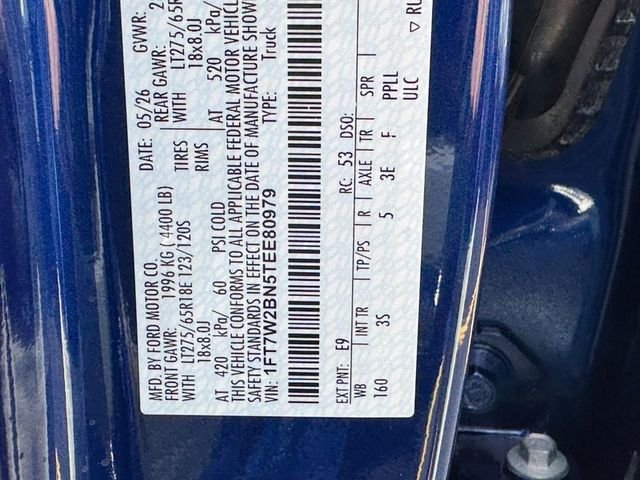 New 2026 Argon Blue Metallic Ford XLT image 16