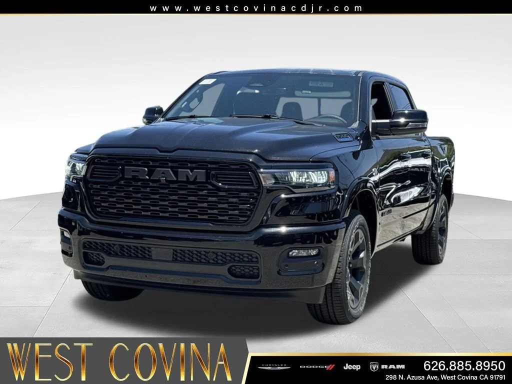 New 2026 Diamond Black Crystal Pearl-Coat Exterior Paint RAM Big Horn/Lone Star image 2
