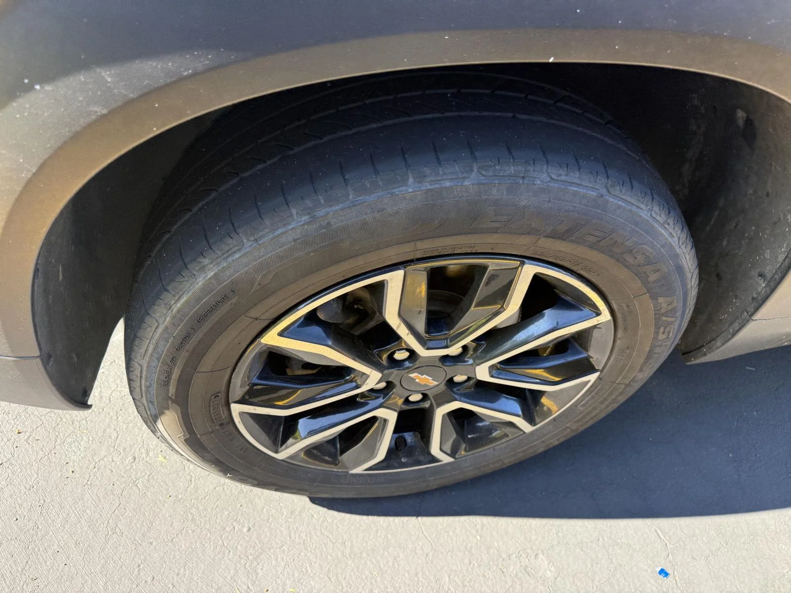 Used 2023 MOSAIC BLACK METALLIC Chevrolet ACTIV image 4