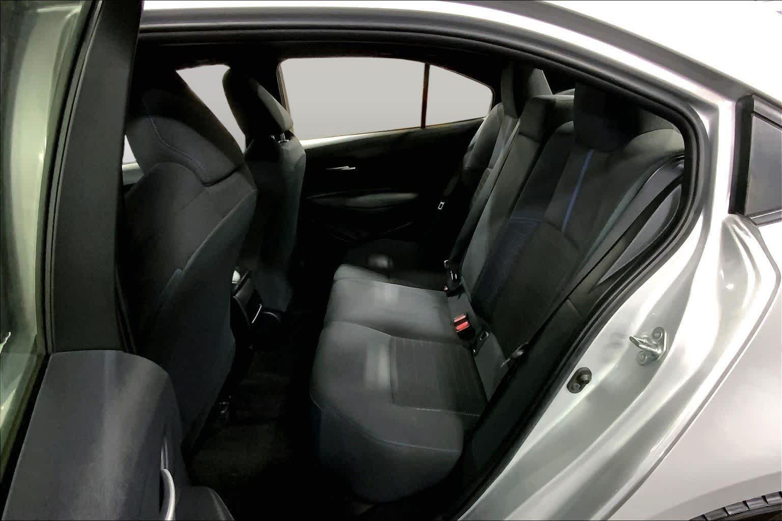 Used 2022 Classic Silver Metallic Toyota SE image 21