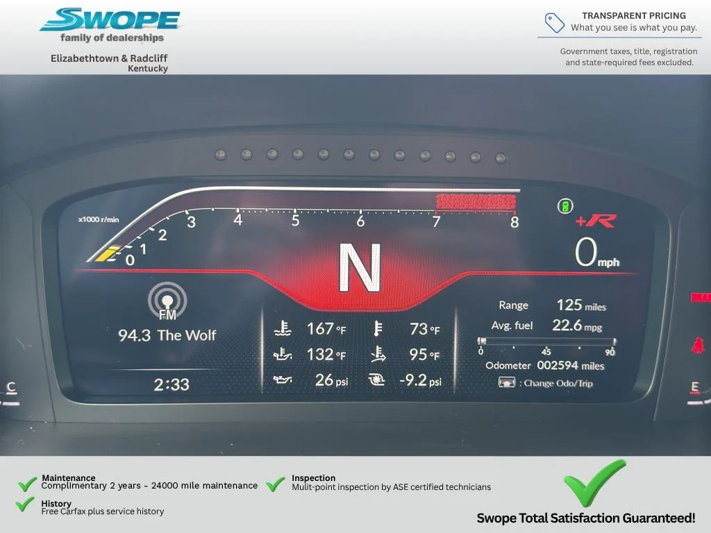 Used 2025 Championship White Honda Base image 27