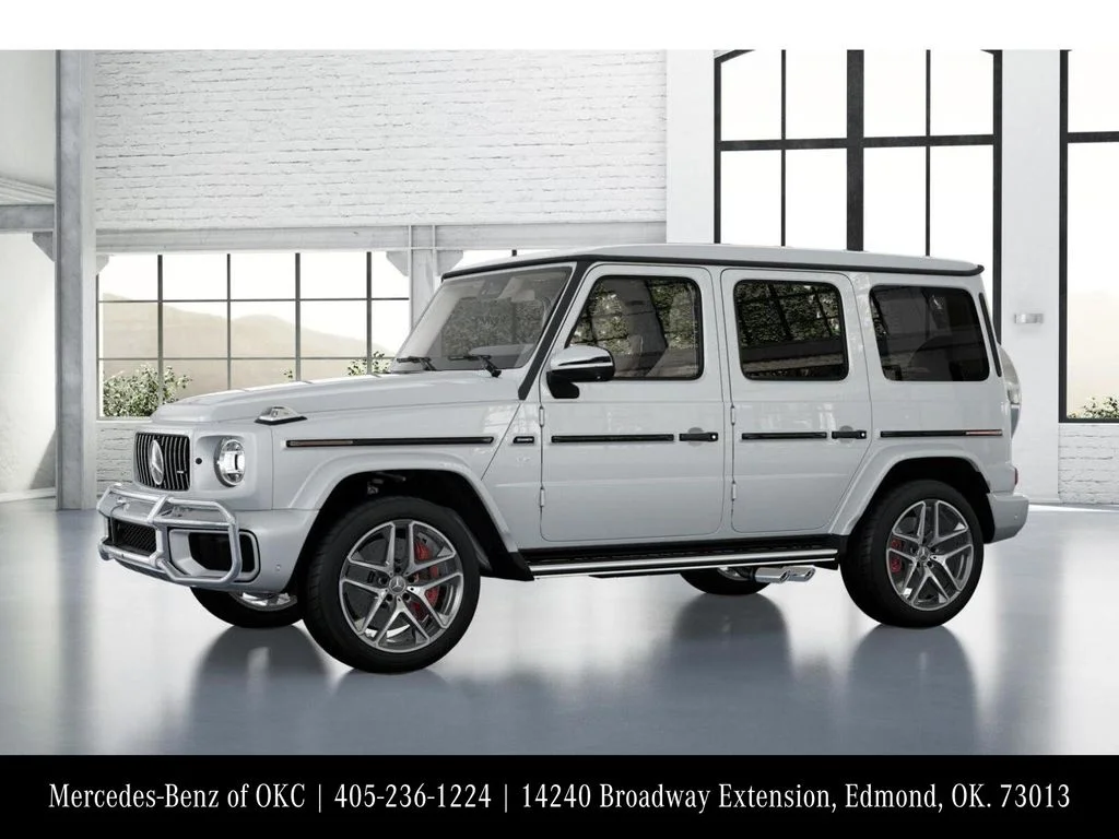 New 2027 MANUFAKTUR Moonlight White Metallic Mercedes-Benz AMG® G 63 SUV image 37