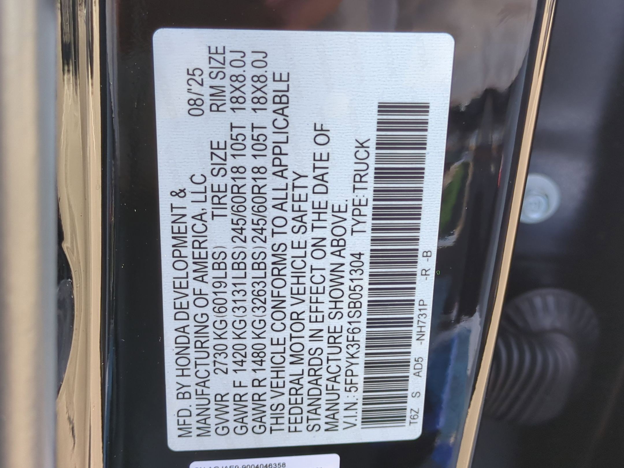 2025 Honda Ridgeline TrailSport - Photo 18