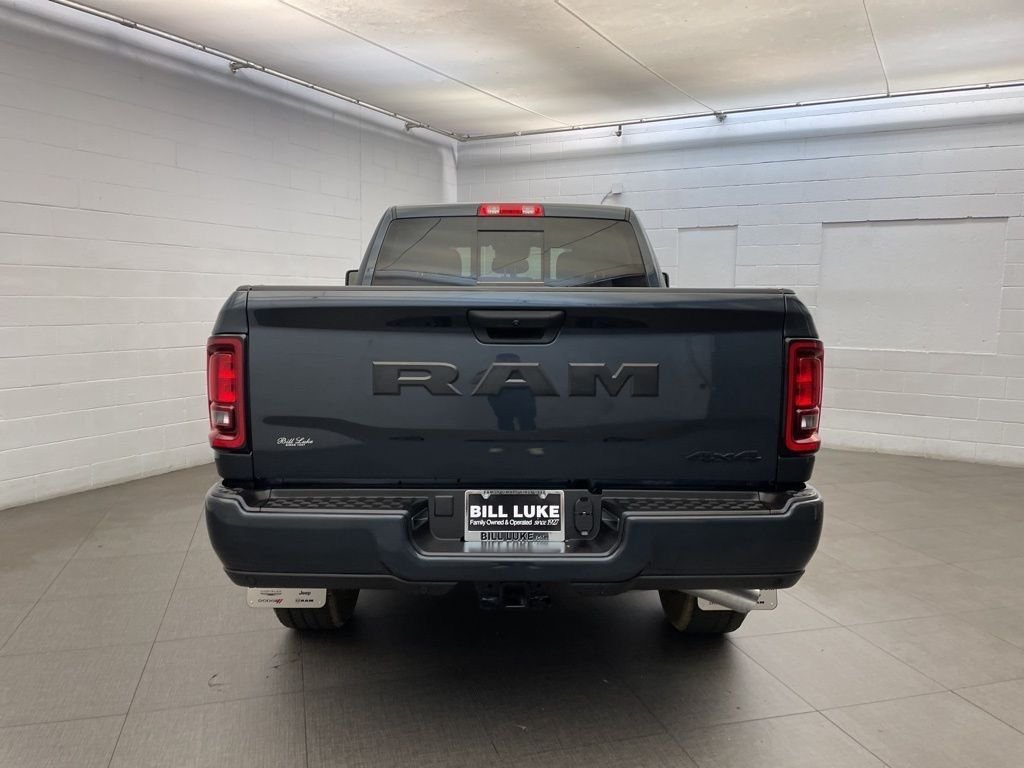 New 2026 Forged Blue Metallic Exterior Paint RAM Tradesman Black Express image 4