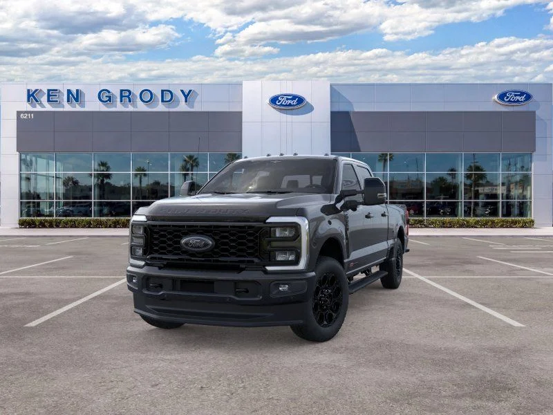 New 2026 Agate Black Metallic Ford Lariat image 3
