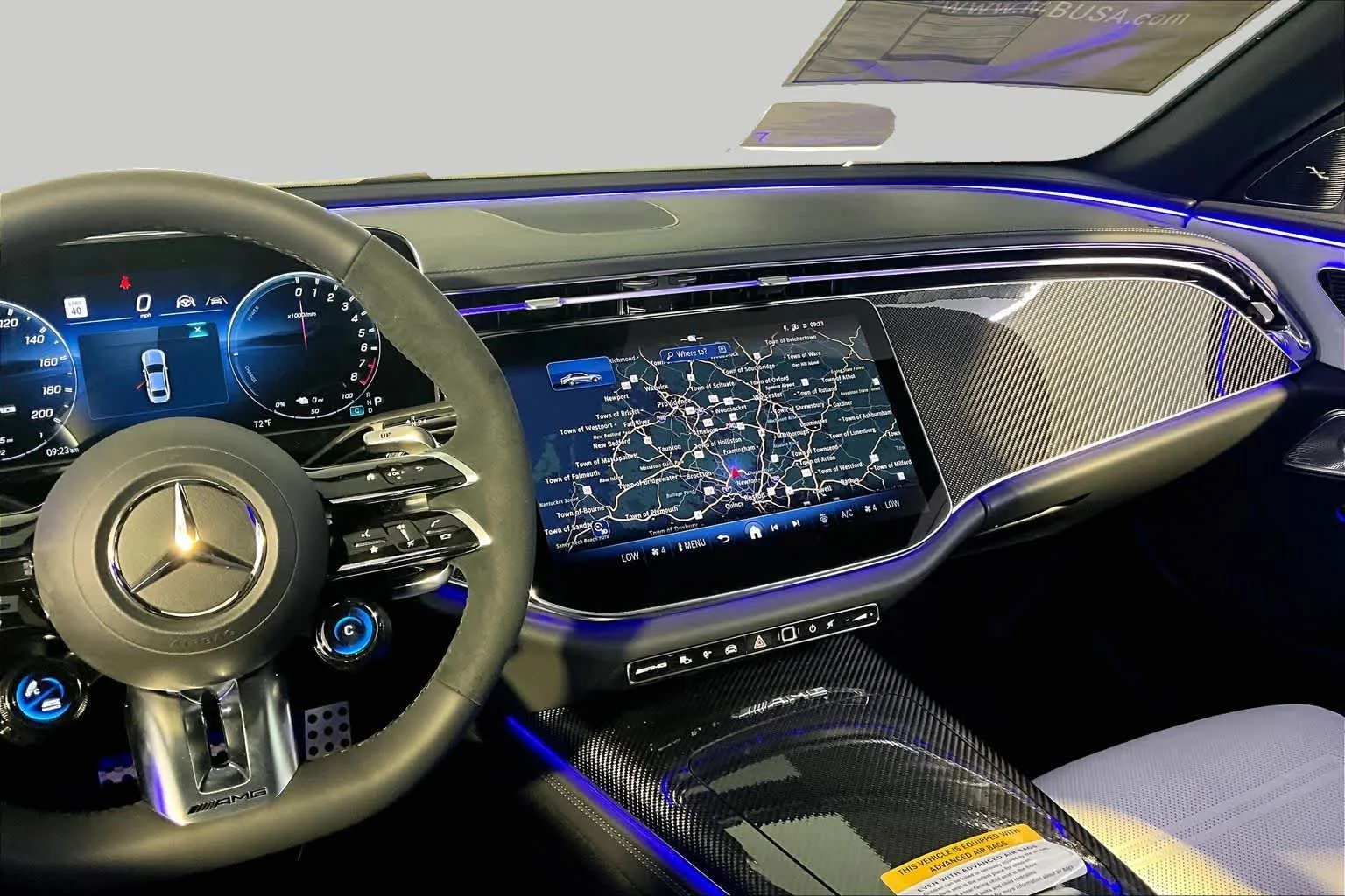 New 2026 Nautical Blue Metallic Mercedes-Benz AMG® E 53 E image 8