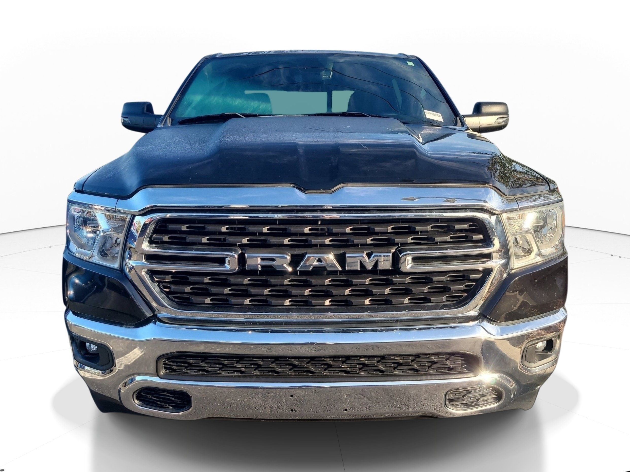 Used 2023 Diamond Black Crystal Pearlcoat Ram Big Horn image 2