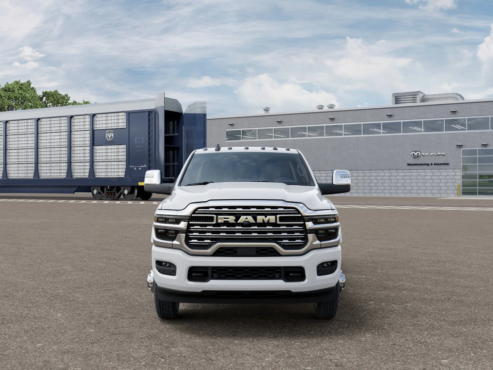New 2027 Bright White Clearcoat RAM Limited image 6