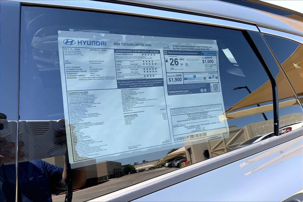 New 2026 Ecotronic Gray Hyundai Limited AWD image 18